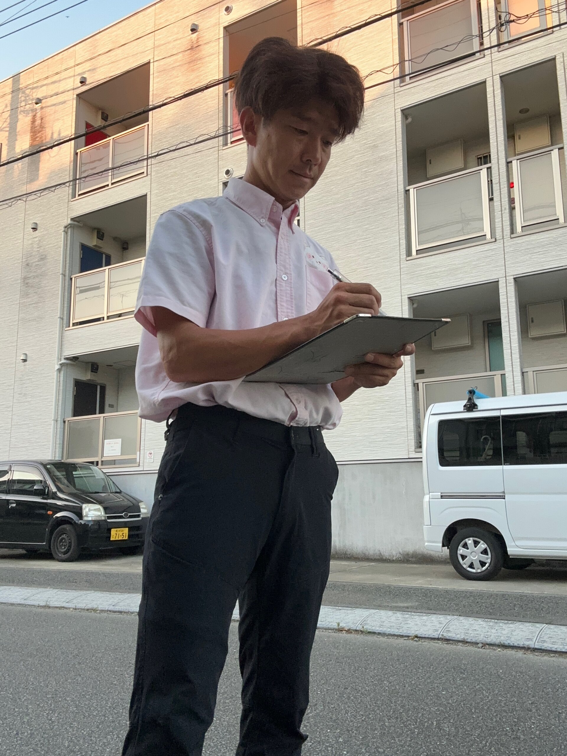 本日の営業代行 ポスティング実況中継