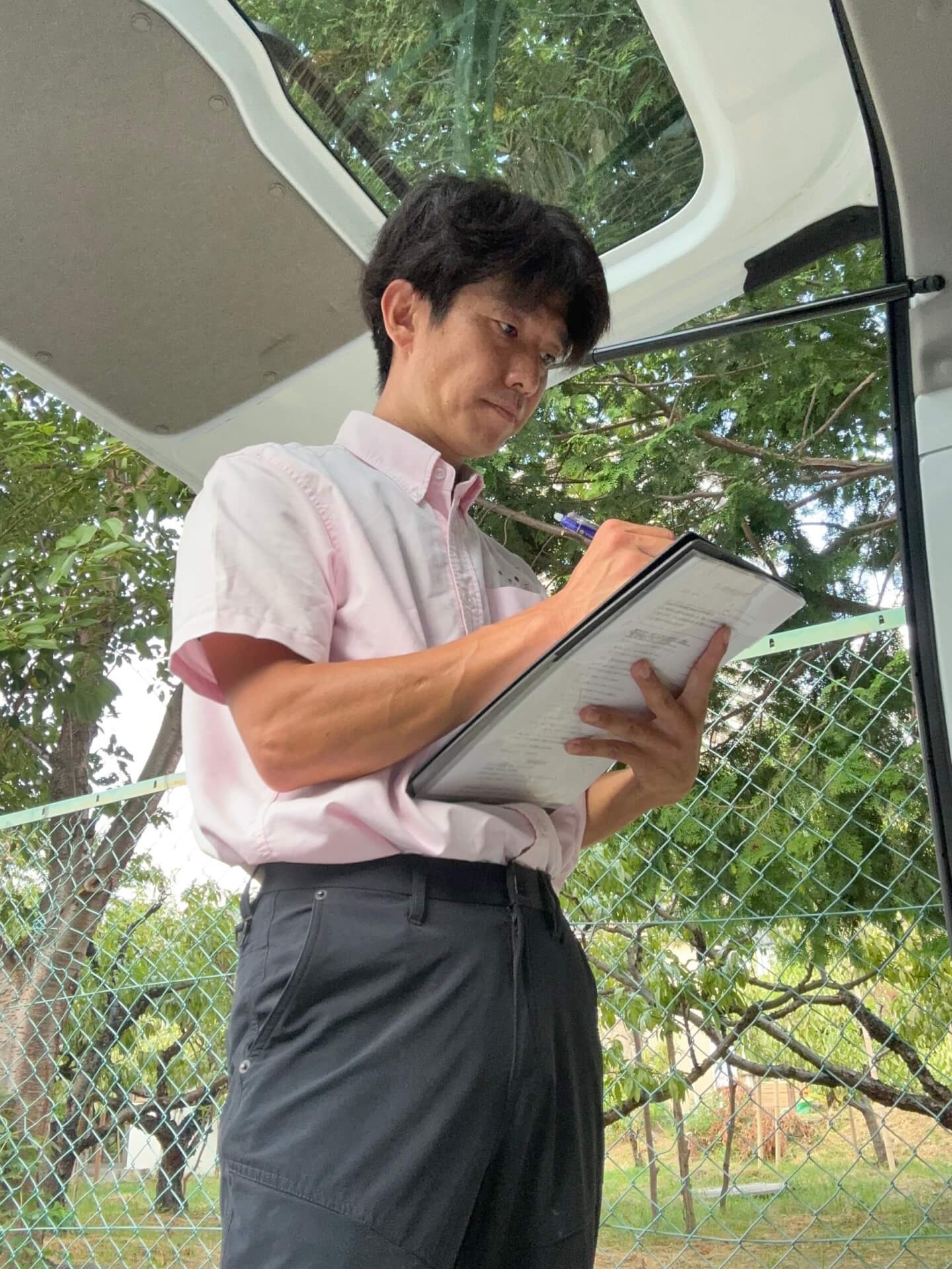 本日の営業代行 ポスティング実況中継